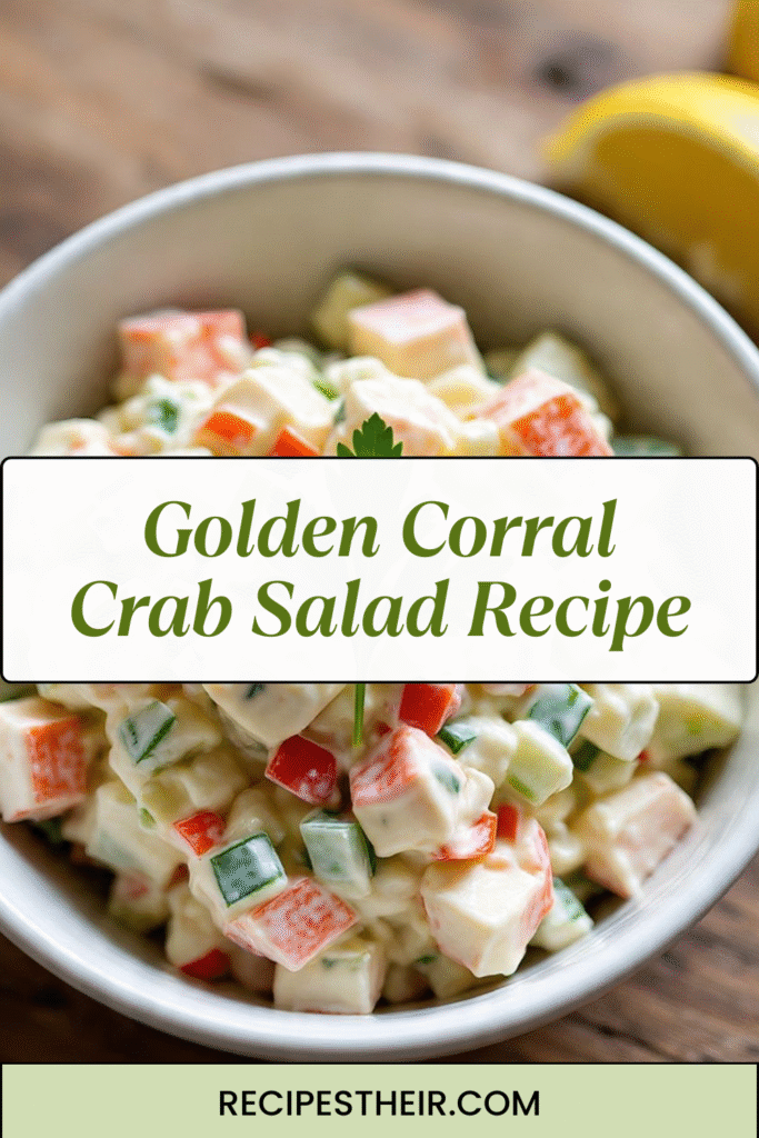 Golden Corral Crab Salad Recipe
