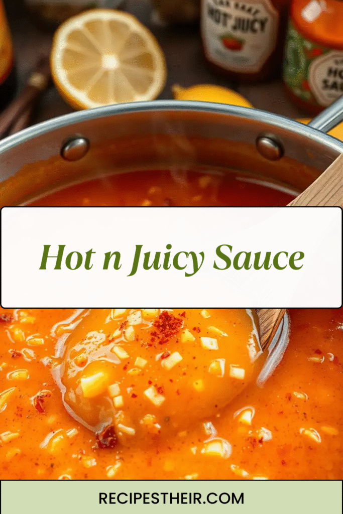 Hot n Juicy Sauce