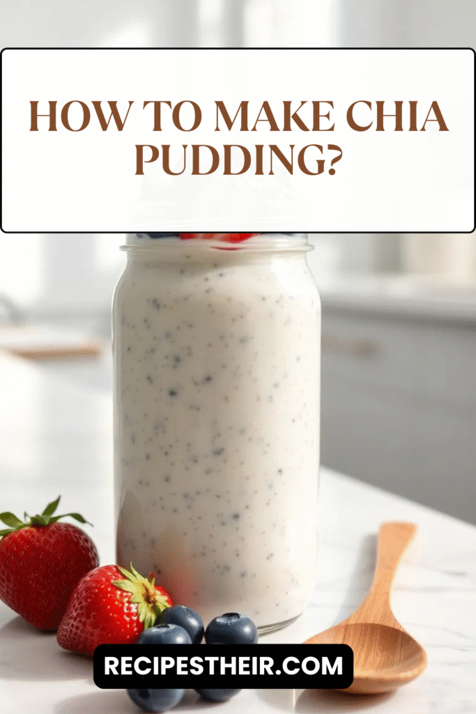 How to Make Chia Pudding