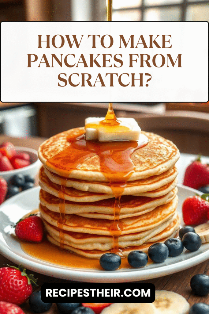 How to Make Pancakes from Scratch