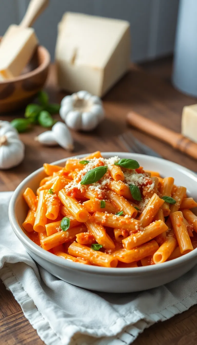 Creamy Vodka Pasta Recipe: A Comforting Classic You’ll Crave