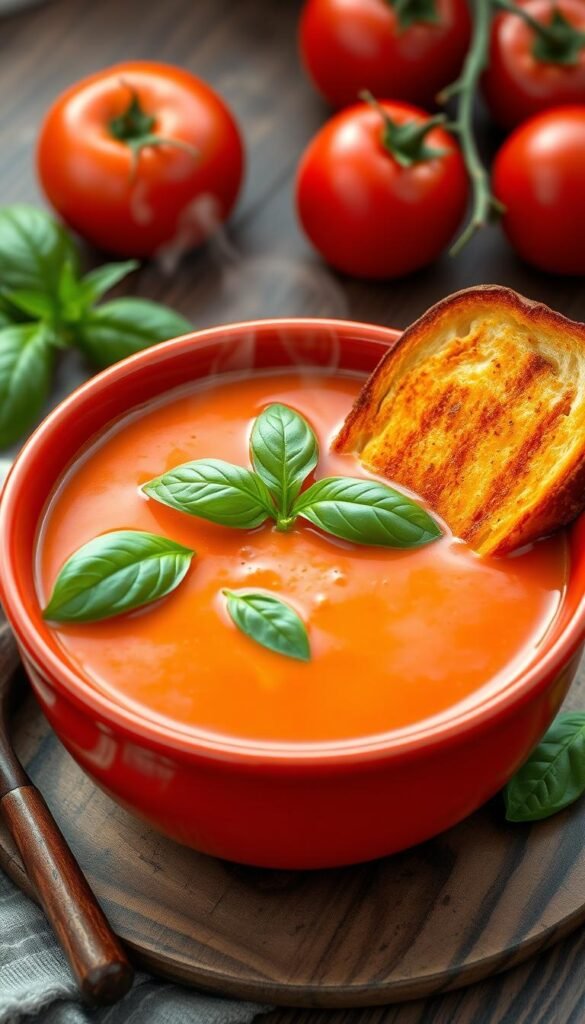 Ina Garten’s Tomato Basil Soup