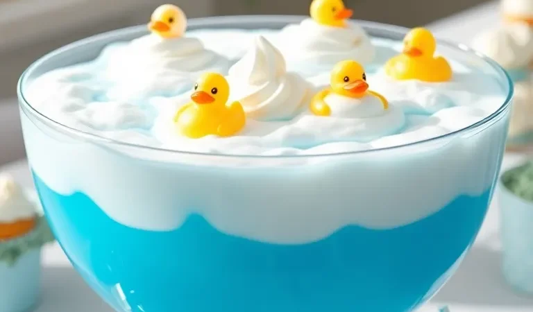 Blue Punch for Baby Shower Recipe – A Sweet, Refreshing, and Fun Drink