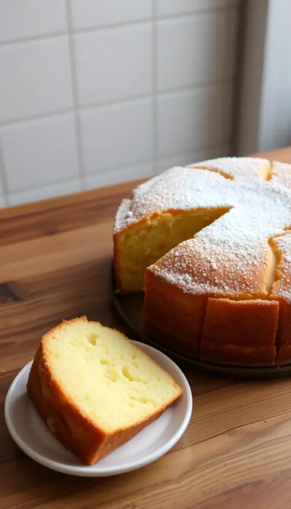Ingredients for a Simple Cake Recipe