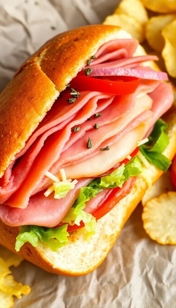 Italian Sub Sandwich