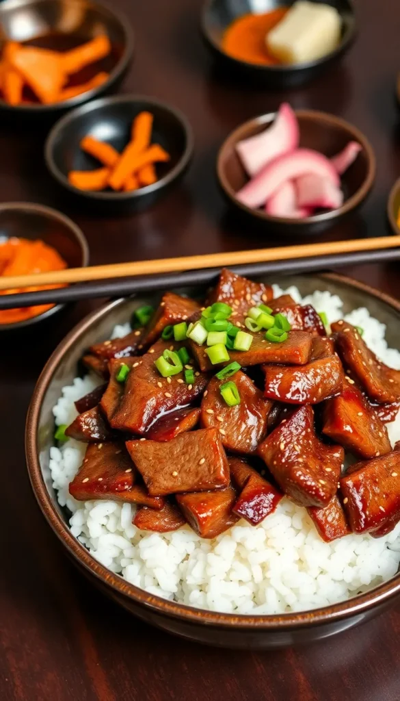 Korean-Style Bulgogi Shaved Beef