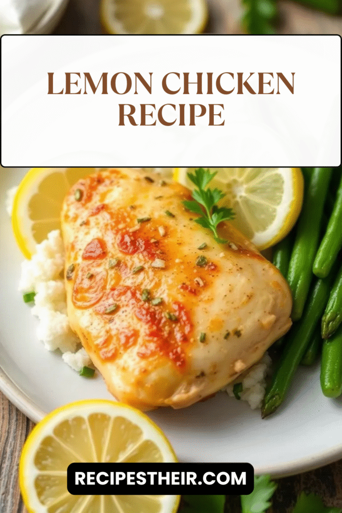 Lemon Chicken Recipe