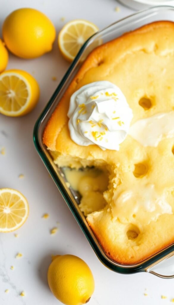 Lemon Poke Cake