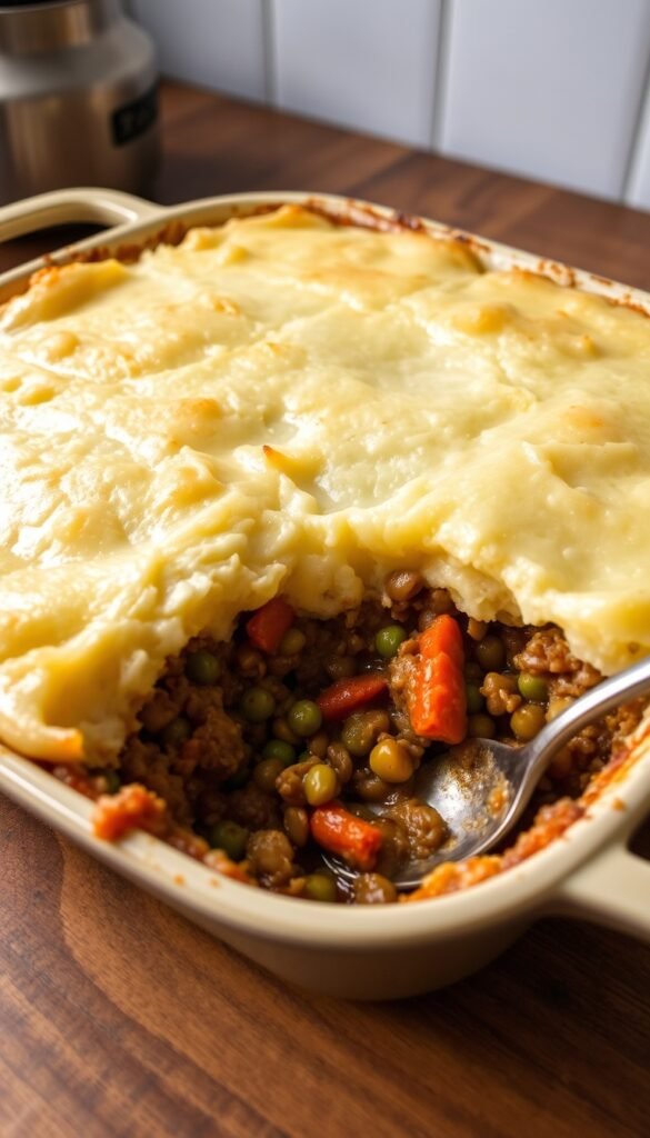 Lentil and Vegetable Shepherd’s Pie