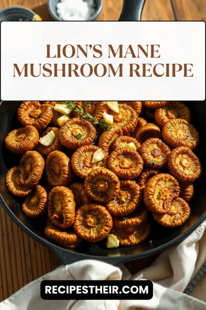 Lion’s Mane Mushroom Recipe