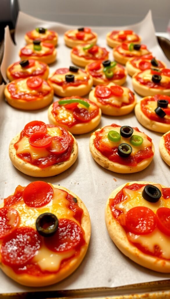 Mini Personal Pizzas