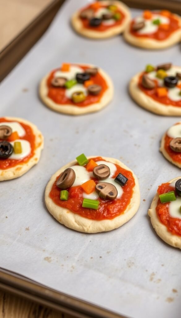 Mini Pita Pizzas