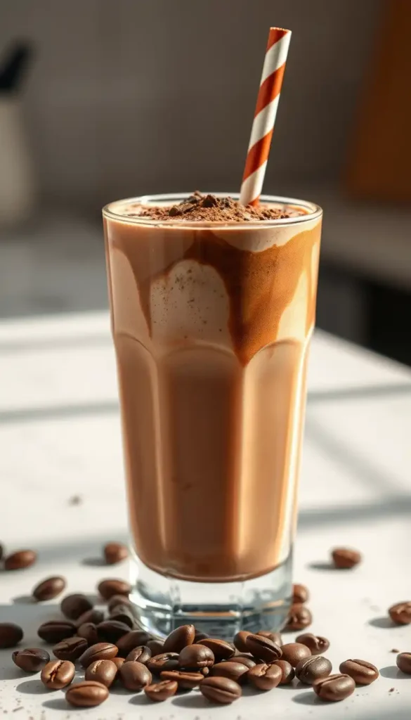 Mocha Chocolate Protein Shake