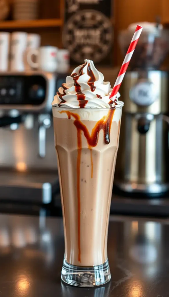 Mocha Frappé with Torani