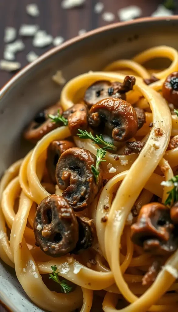 Mushroom Cream Sauce