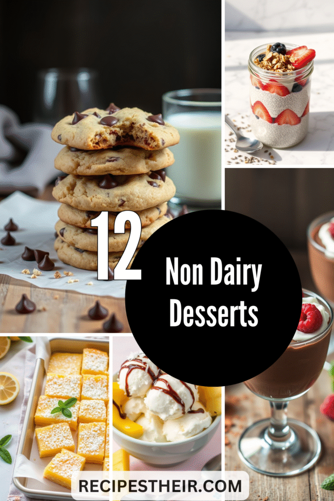 Non Dairy Desserts