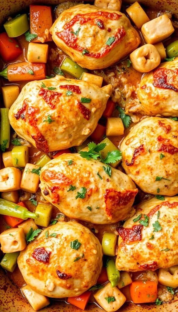 One-Pan Italian Chicken and Veggies