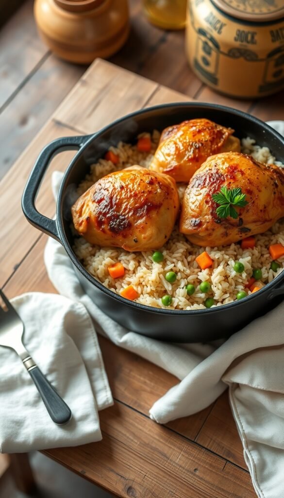 One-Pot Chicken and Rice