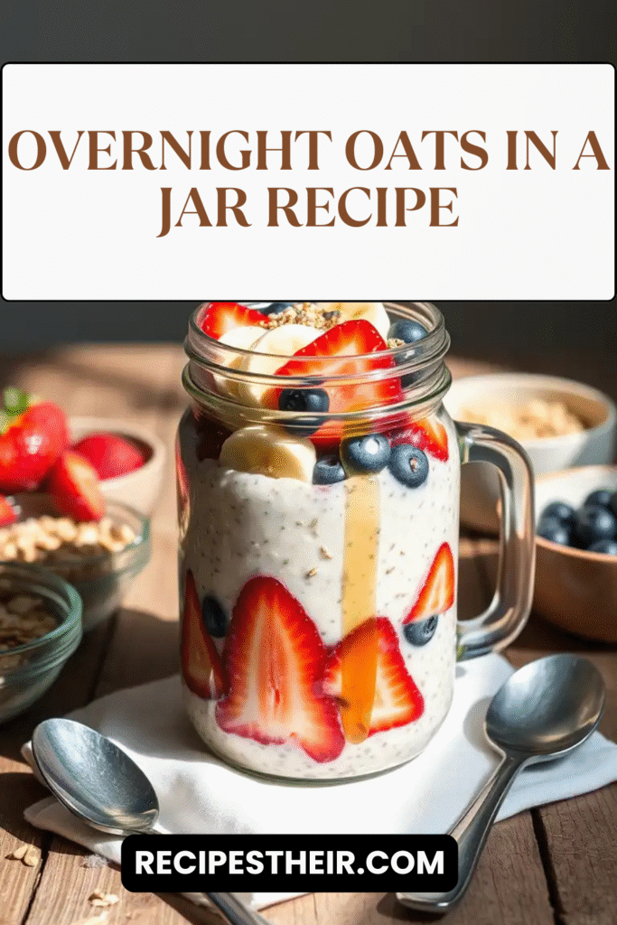 Overnight Oats in a Jar Recipe