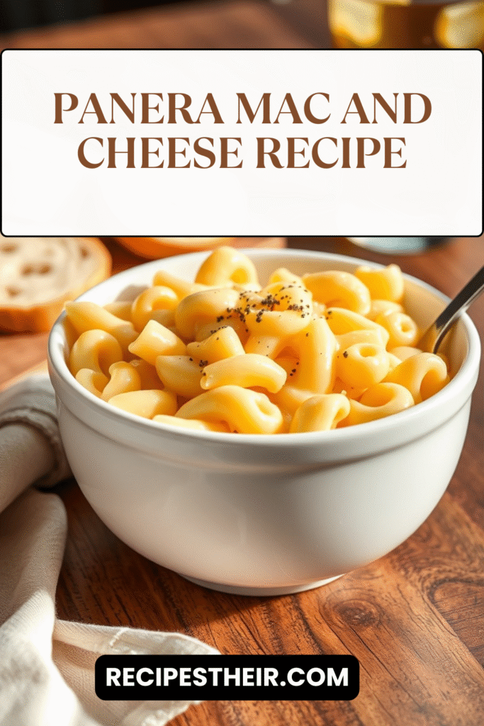 Panera Mac and Cheese Recipe