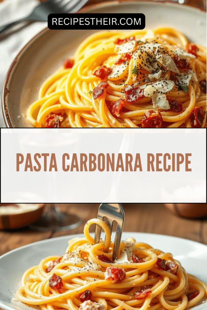 Pasta Carbonara Recipe