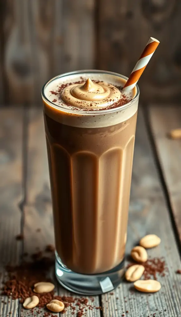 Peanut Butter Chocolate Protein Shake