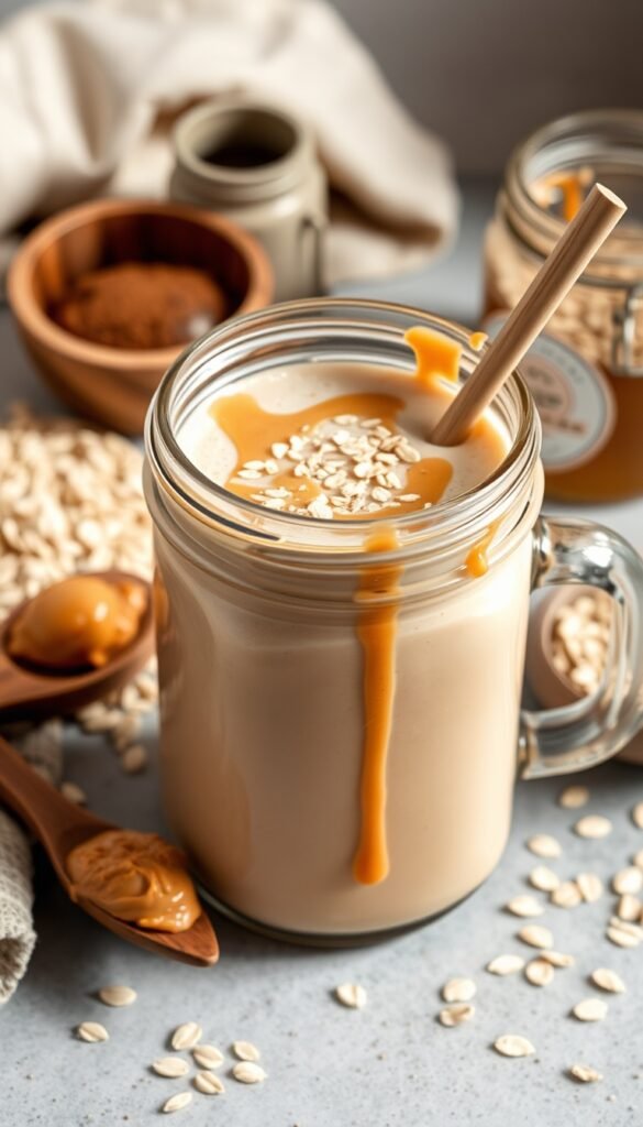 Peanut Butter Oat Protein Drink