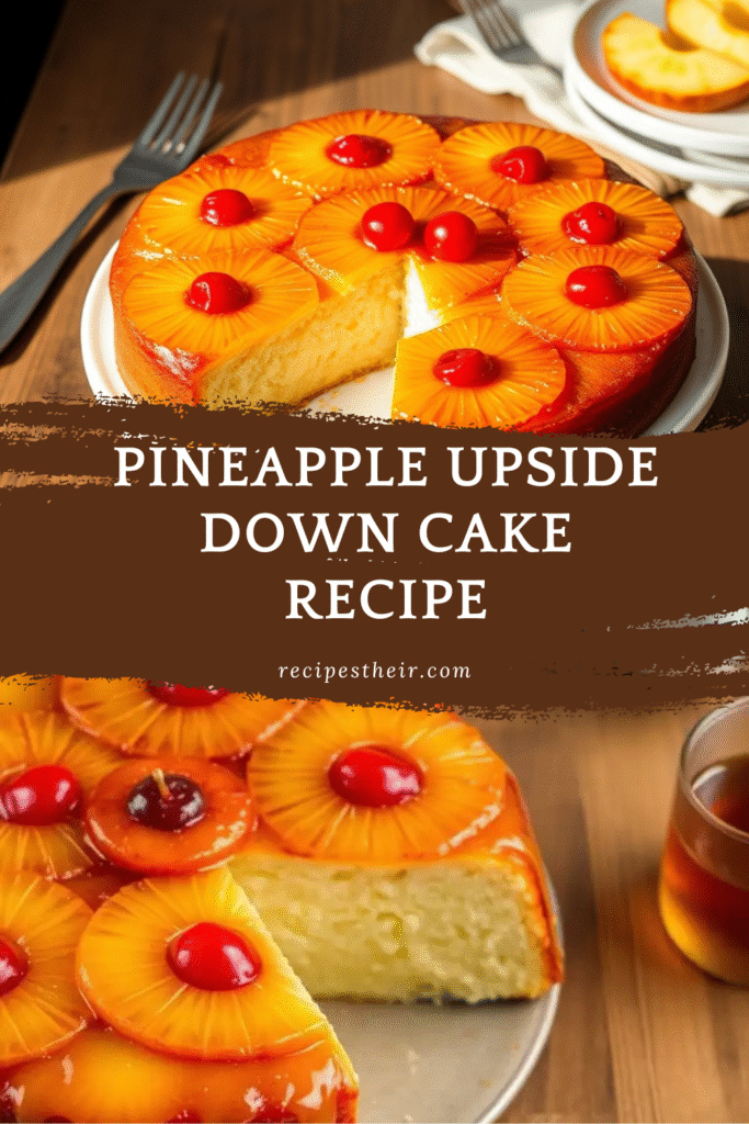 Pineapple Upside Down Cake Recipe