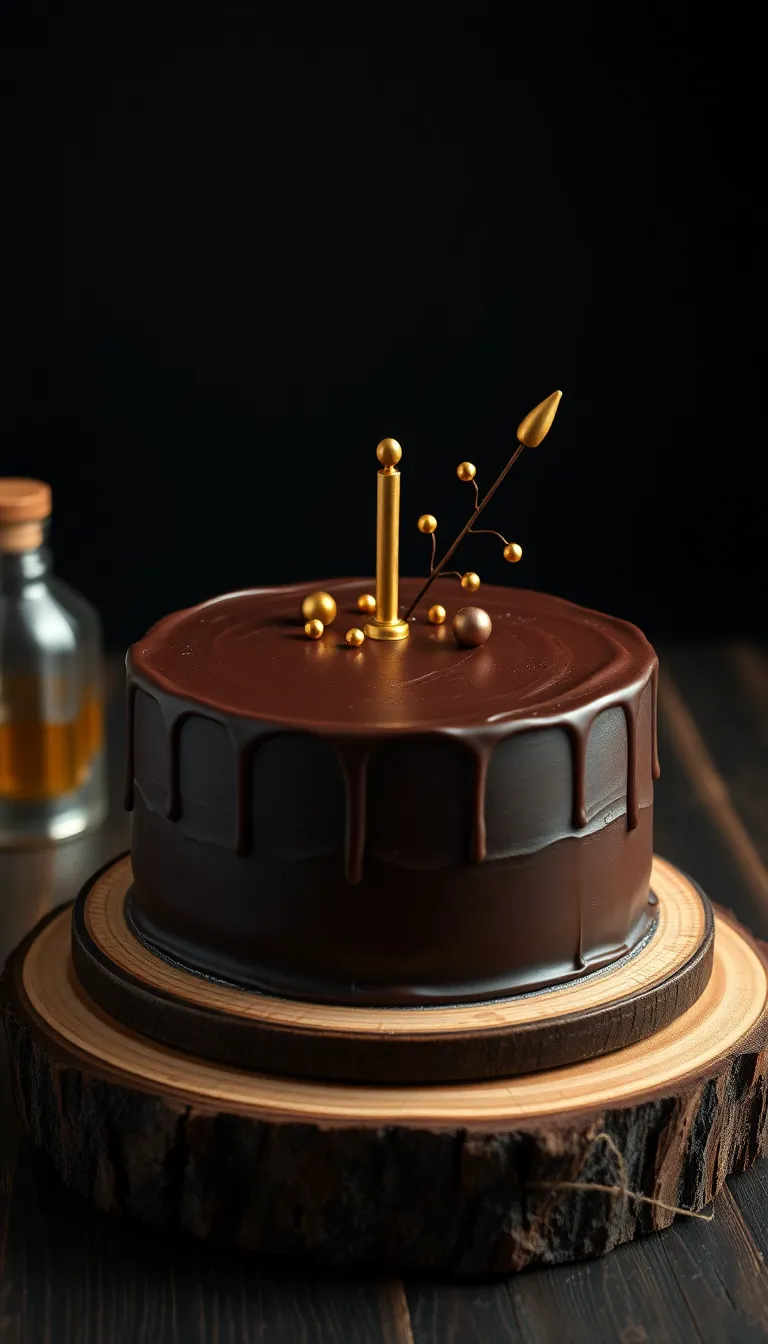 Recipe: Rich Chocolate & Whiskey Birthday Cake for Men