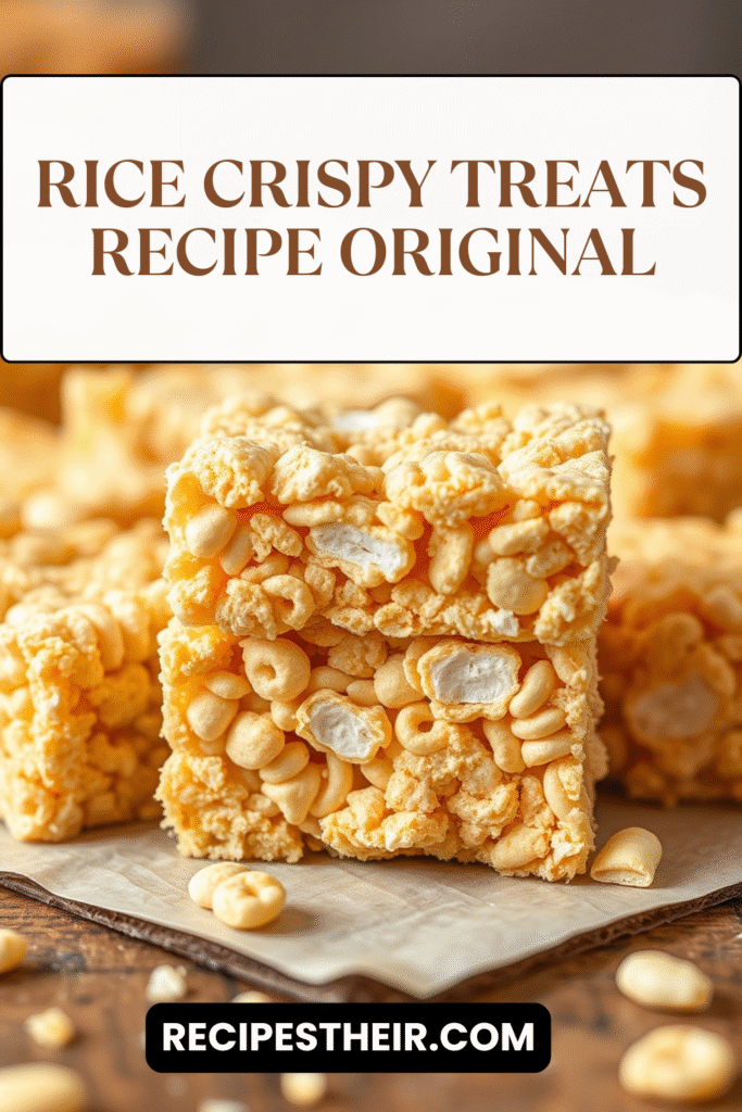 Rice Crispy Treats Recipe Original