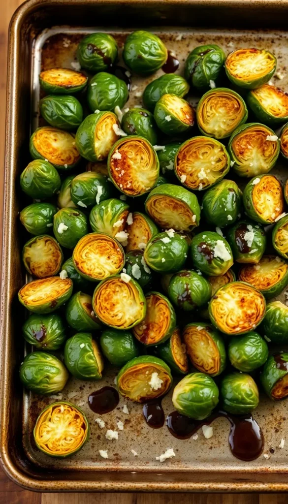 Roasted Brussel Sprouts (Crispy and Caramelized)