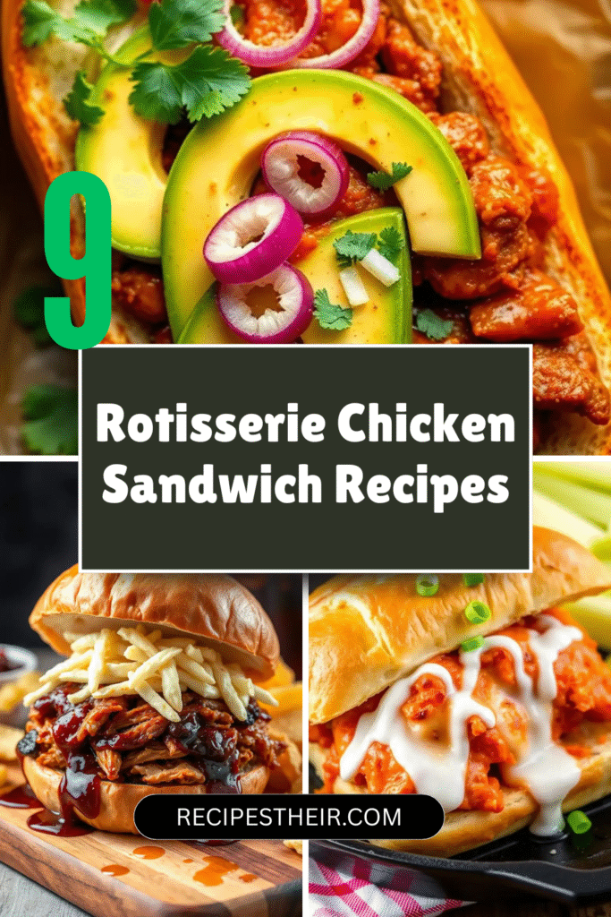 Rotisserie Chicken Sandwich Recipes