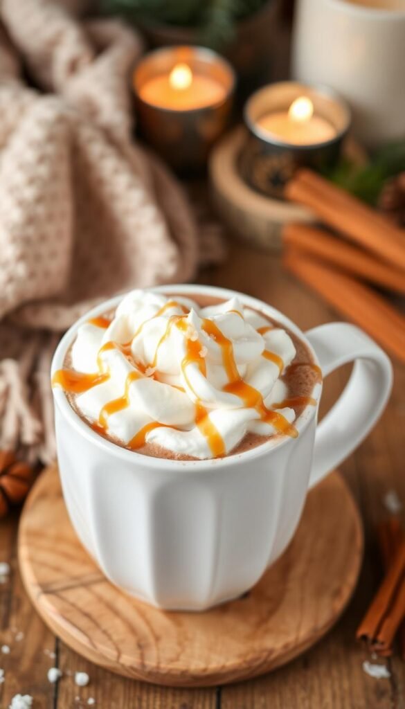 Salted Caramel Hot Chocolate