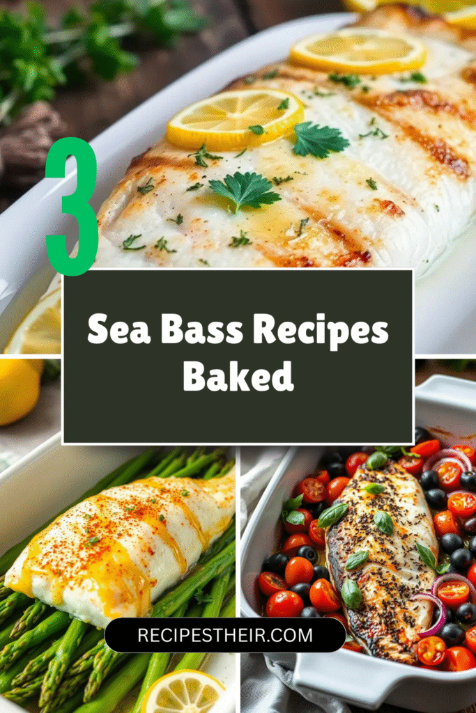 Sea Bass Recipes Baked