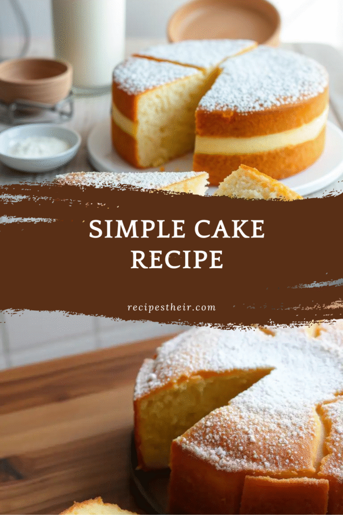 Simple Cake Recipe
