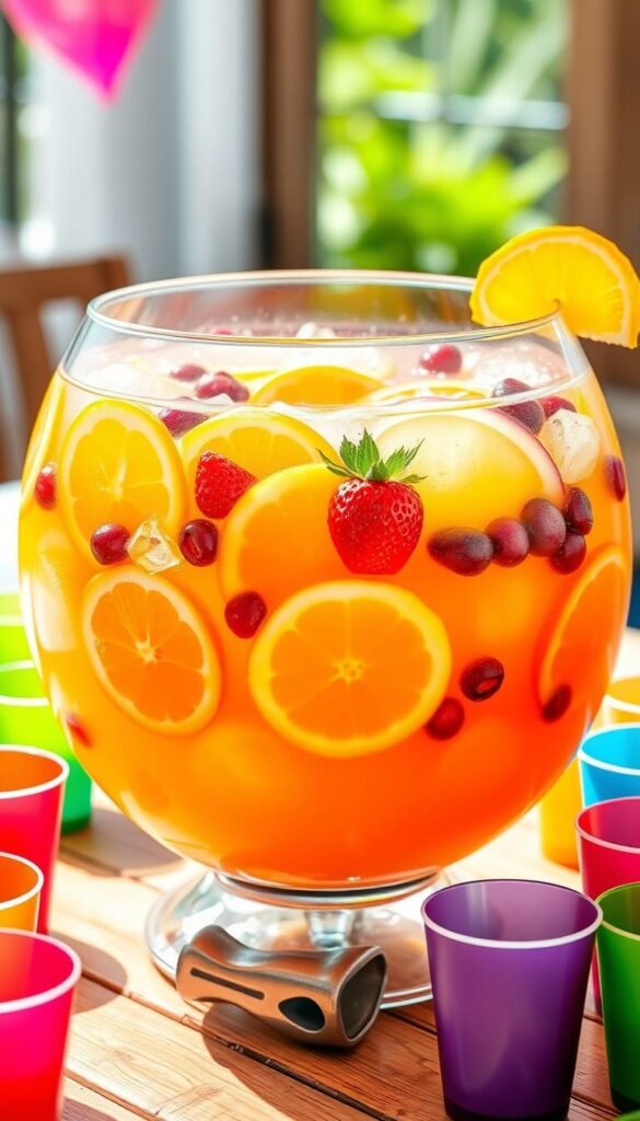 Simple Non-Alcoholic Fruit Punch