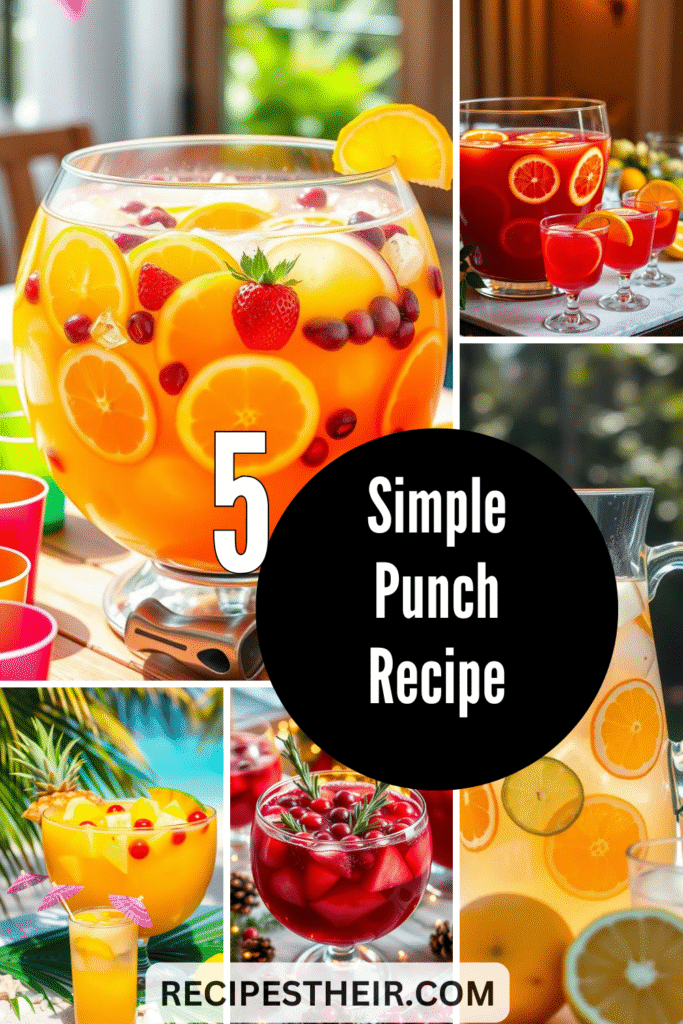 Simple Punch Recipe