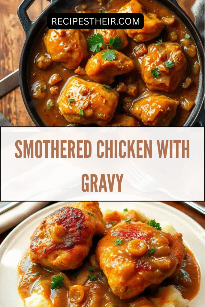 Smothered Chicken with Gravy