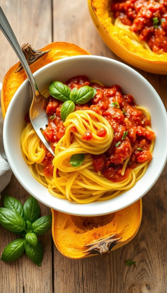 Spaghetti Squash with Marinara