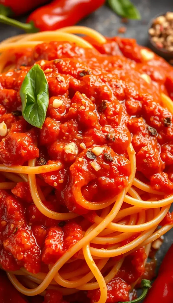 Spicy Arrabbiata Sauce