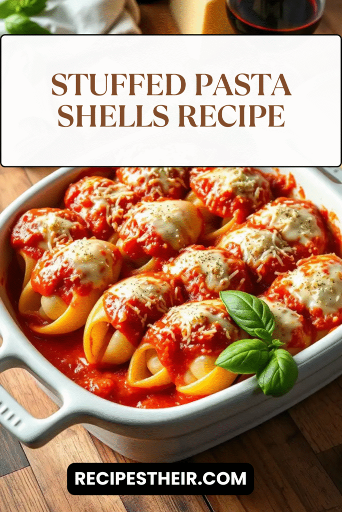 Stuffed Pasta Shells Recipe