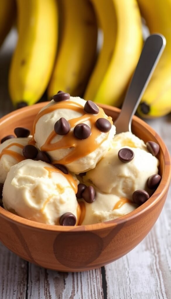 Sugar Free Banana Ice Cream (Nice Cream)