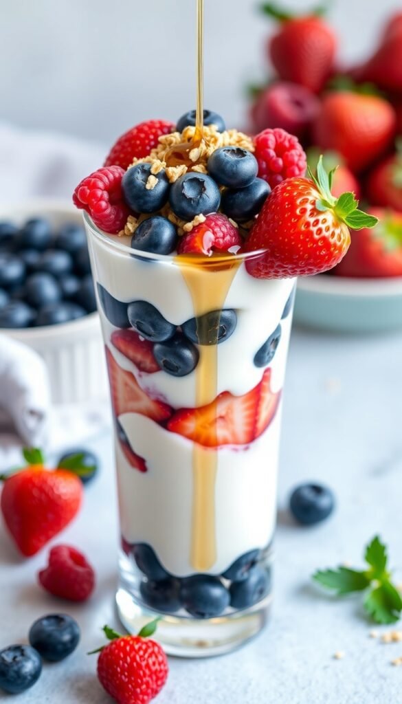 Sugar Free Berry Parfait