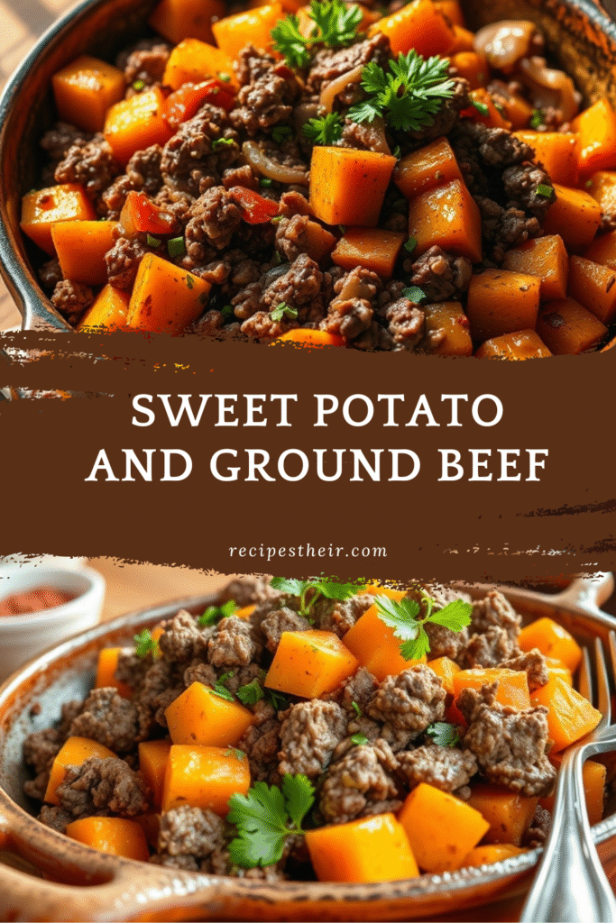 Sweet Potato and Ground Beef