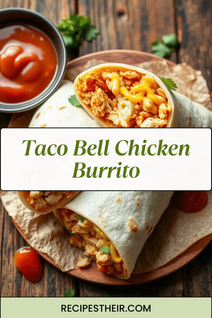 Taco Bell Chicken Burrito