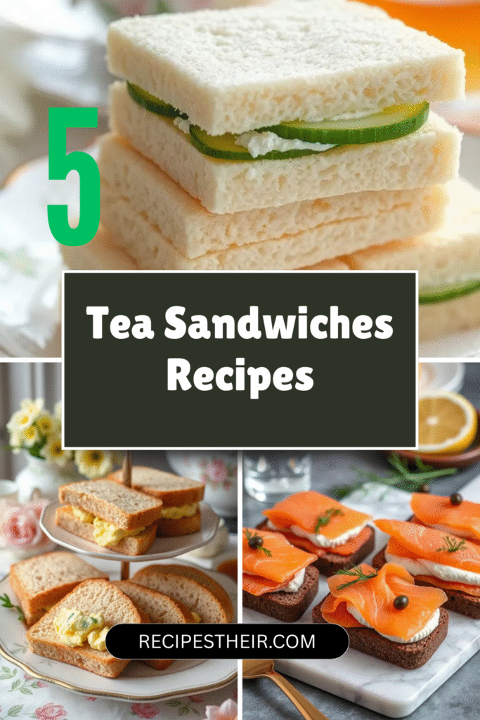 Tea Sandwiches Recipes