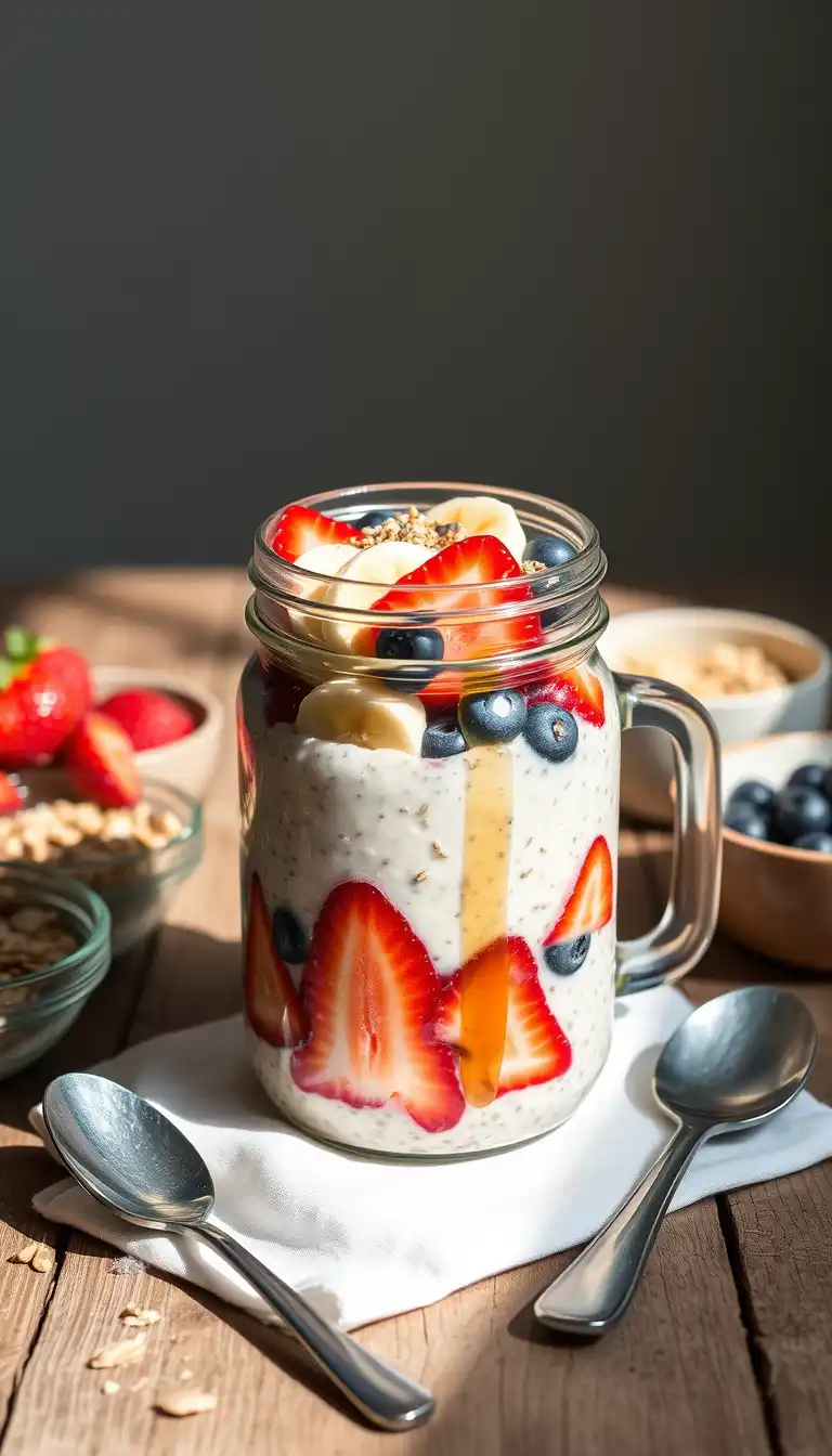 Overnight Oats in a Jar Recipe: Easy, Healthy & Delicious Breakfast Idea