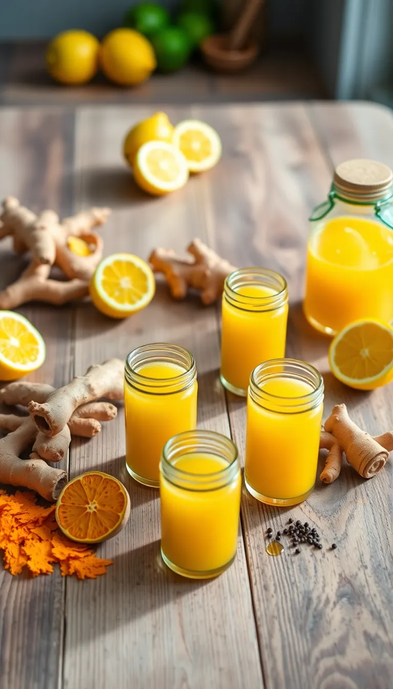 Top Turmeric Ginger Lemon Shots Benefits