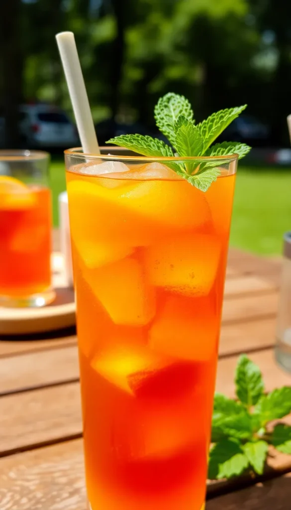 Torani Mango Iced Tea