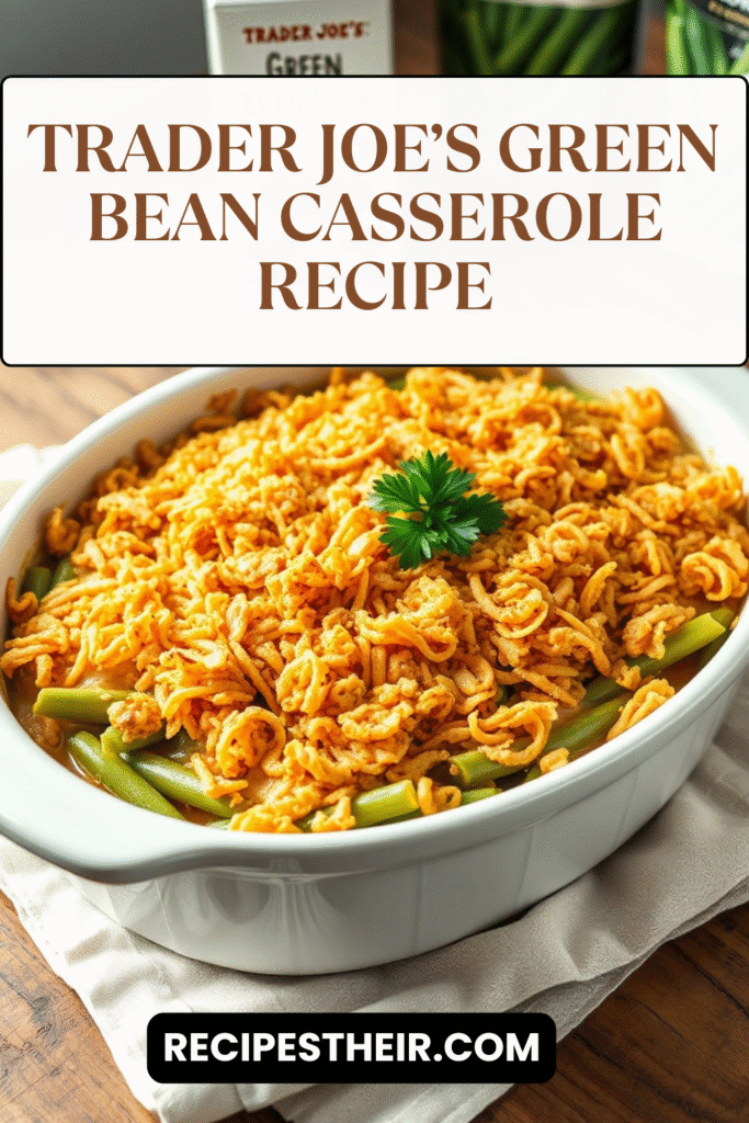 Trader Joe’s Green Bean Casserole Recipe